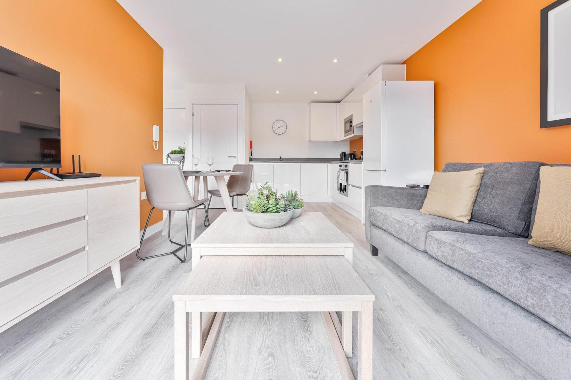 Stayzeni, Hardwick House Derby Modern 1 Bed Flat Ngoại thất bức ảnh